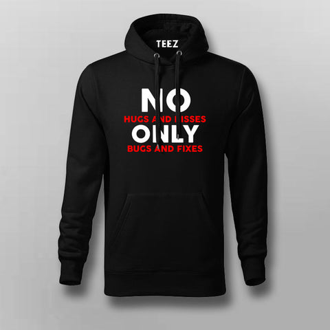 no hugs hoodie