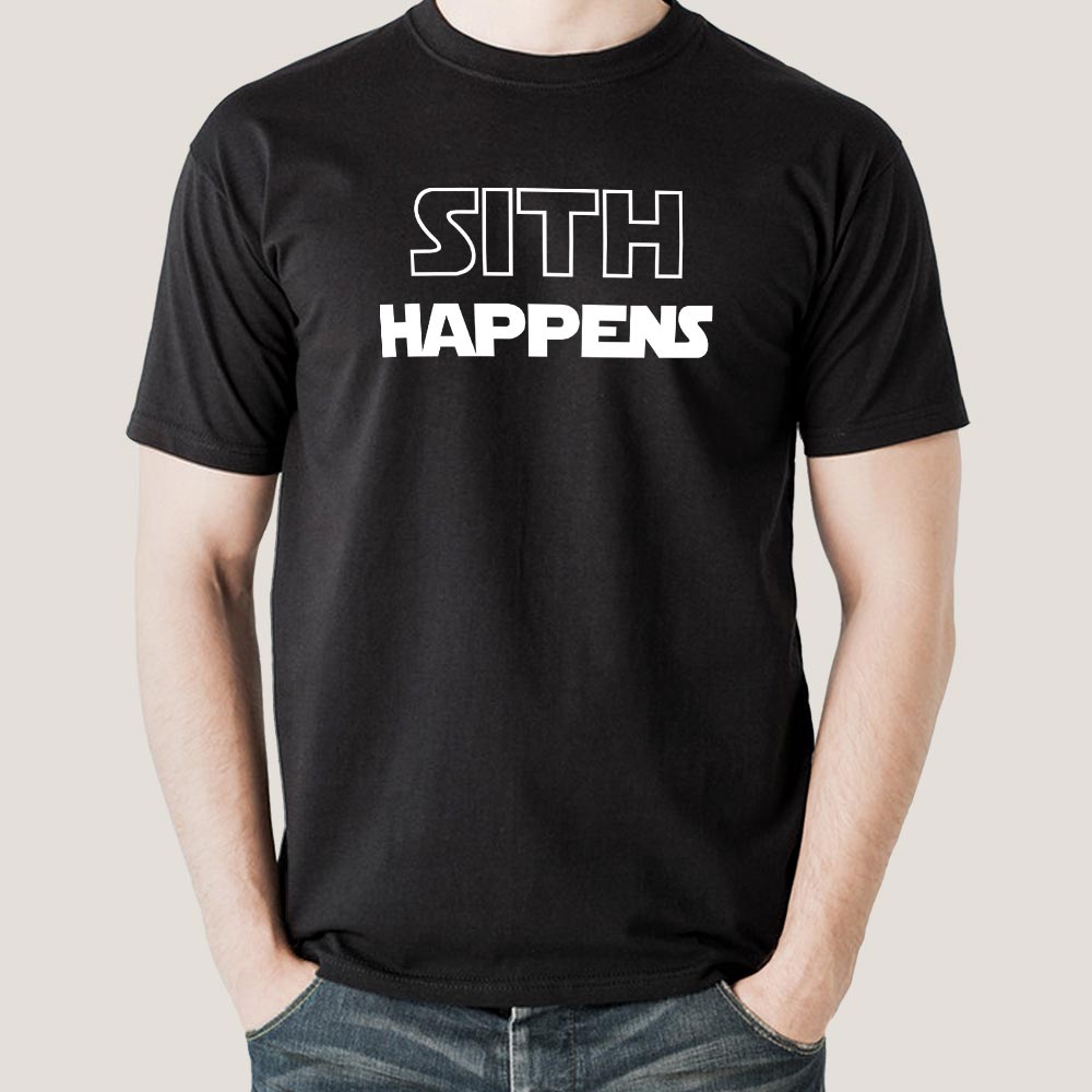 Sith Happens Starwars Men's T-shirt – TEEZ.in