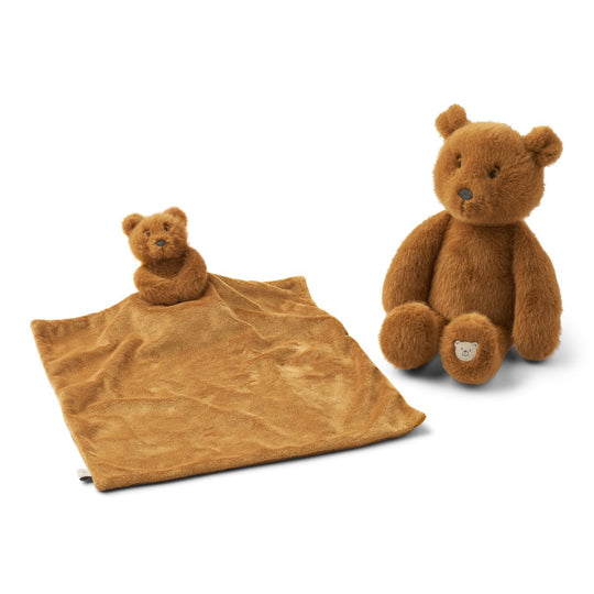 Lillian Bear Hamper - Golden caramel Image 1
