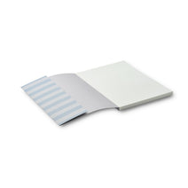 Jae notebook medium - Stripe Sea blue / Sandy Nav Image 2