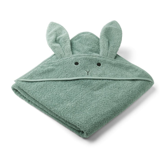 Augusta Hooded Junior Towel - Rabbit peppermint Image 1