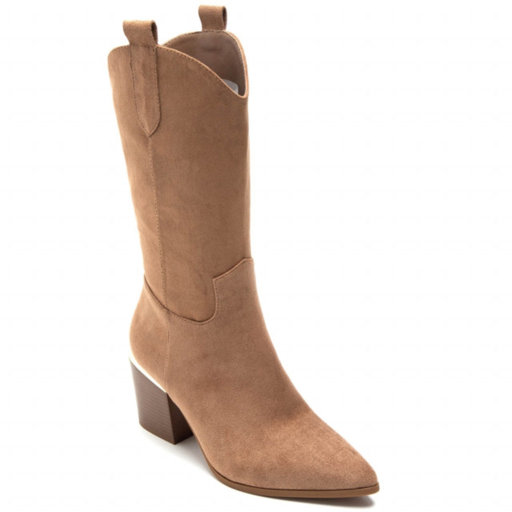 Billede af Astrid dame cowboystøvler 9600 - Camel