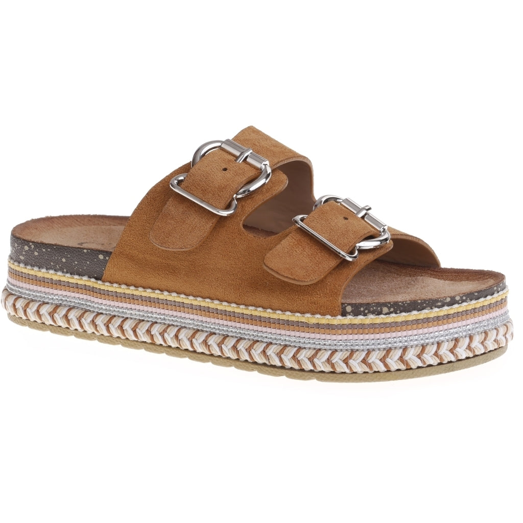 Lise dame sandal 5163 - Camel