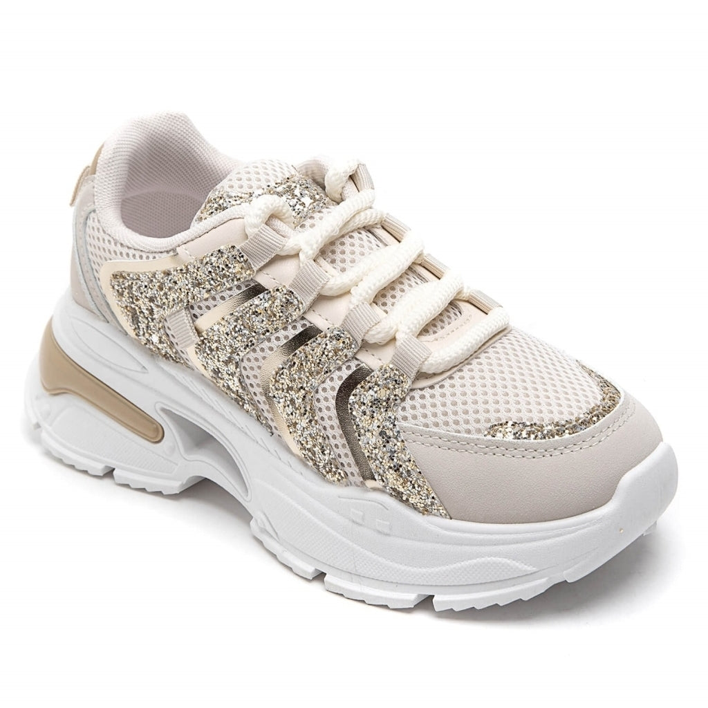 Jette Dame sneakers 7569 - Beige