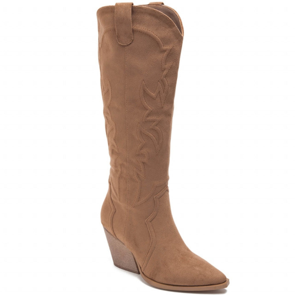 Billede af Carolina Dame cowboystøvler 9596A - Camel