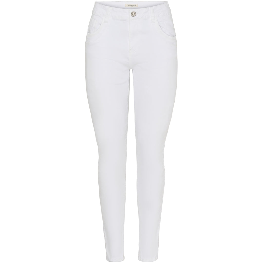 Se Jewelly dame jeans JW22119-11 - White hos Klædeskabet.dk