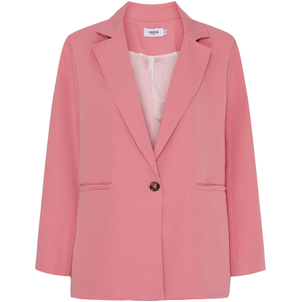 Se Lululia Gia dame blazer 6120-0 - Baby Pink hos Klædeskabet.dk