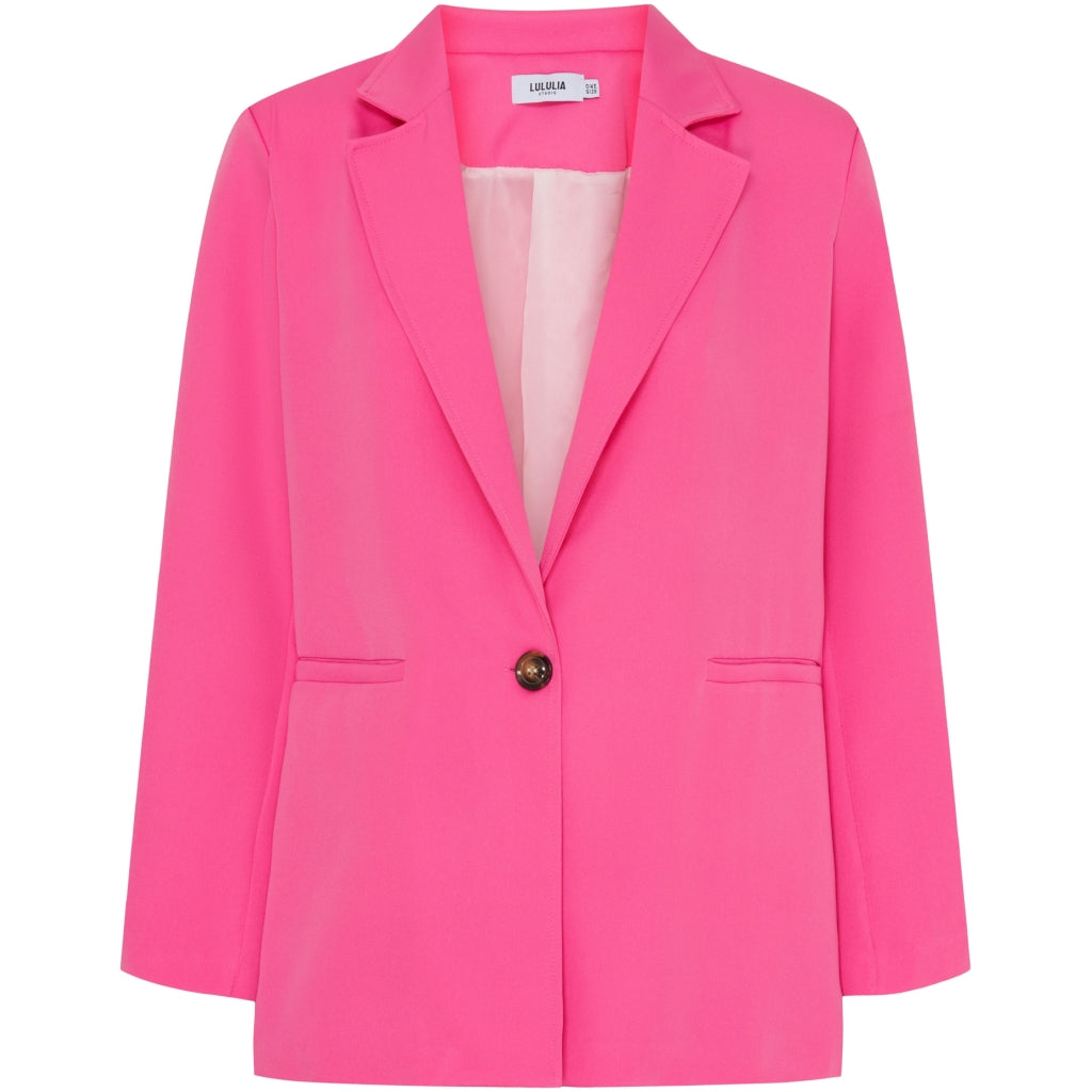 Se Lululia Gia dame blazer 6120-0 - Fuxia hos Klædeskabet.dk