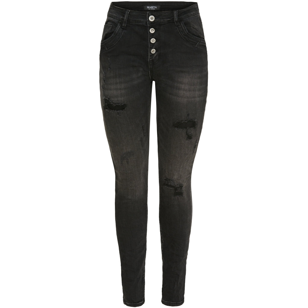 Se Marta Du Chateau dame MDCEa Jeans MDC116-2559 - Col/Size hos Klædeskabet.dk