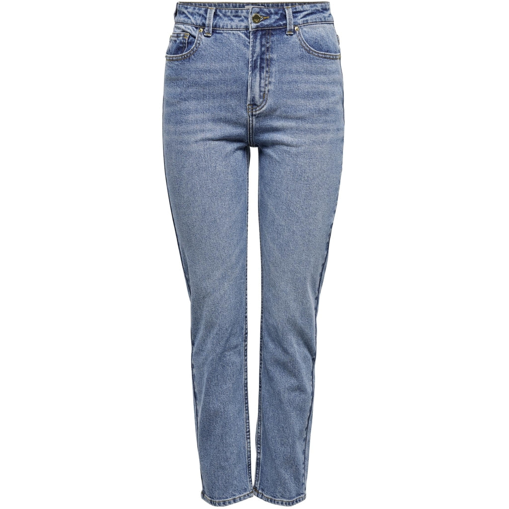 Se ONLY dame jeans EMILY - Medium blue denim hos Klædeskabet.dk