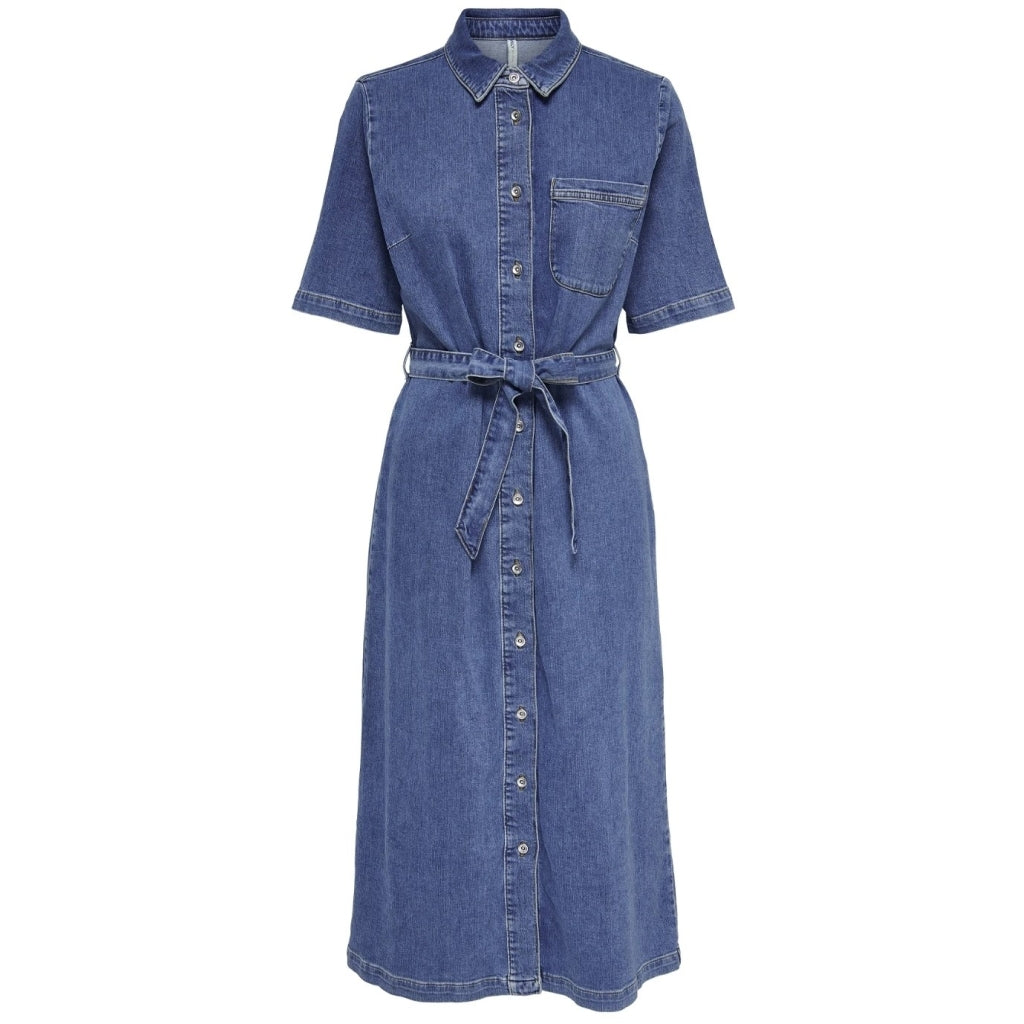 ONLY dame kjole ONLLANA – Medium blue denim