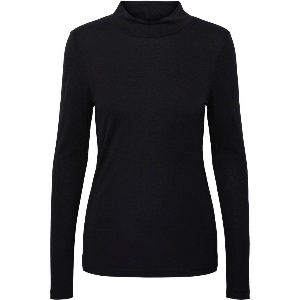 Se PIECES dame pullover PCLUX - Black hos Klædeskabet.dk