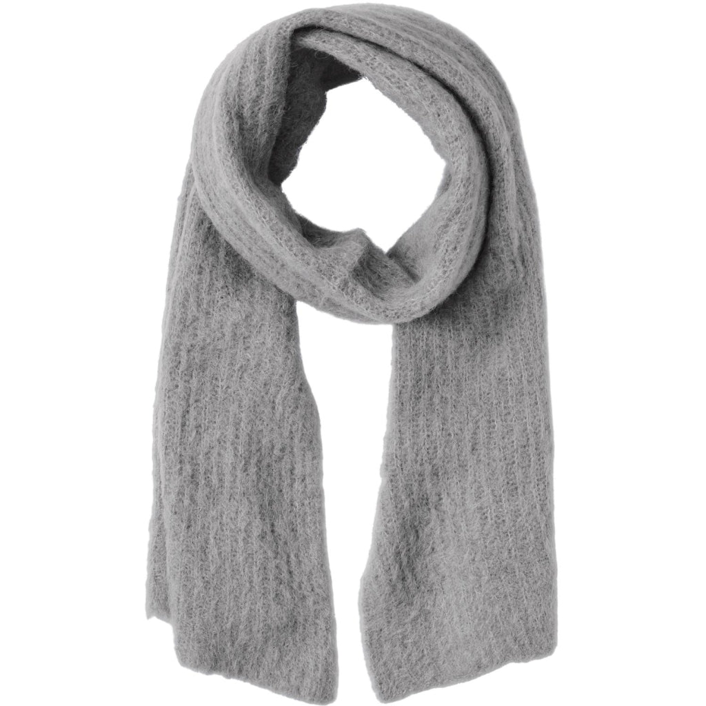 PIECES dame scarf PCBERA - Medium grey melange