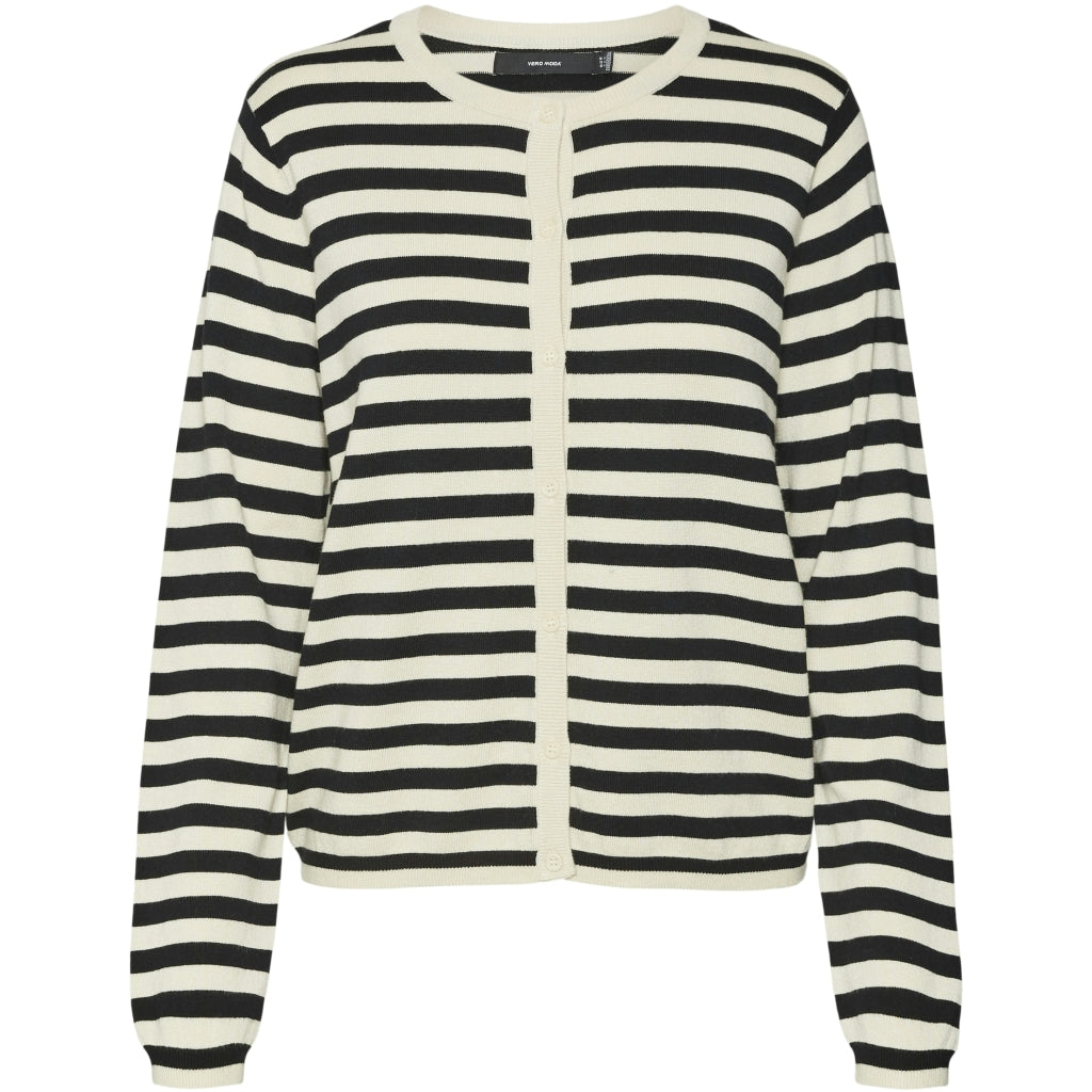 7: VERO MODA dame cardigan VMMILI - Birch W. BLACK