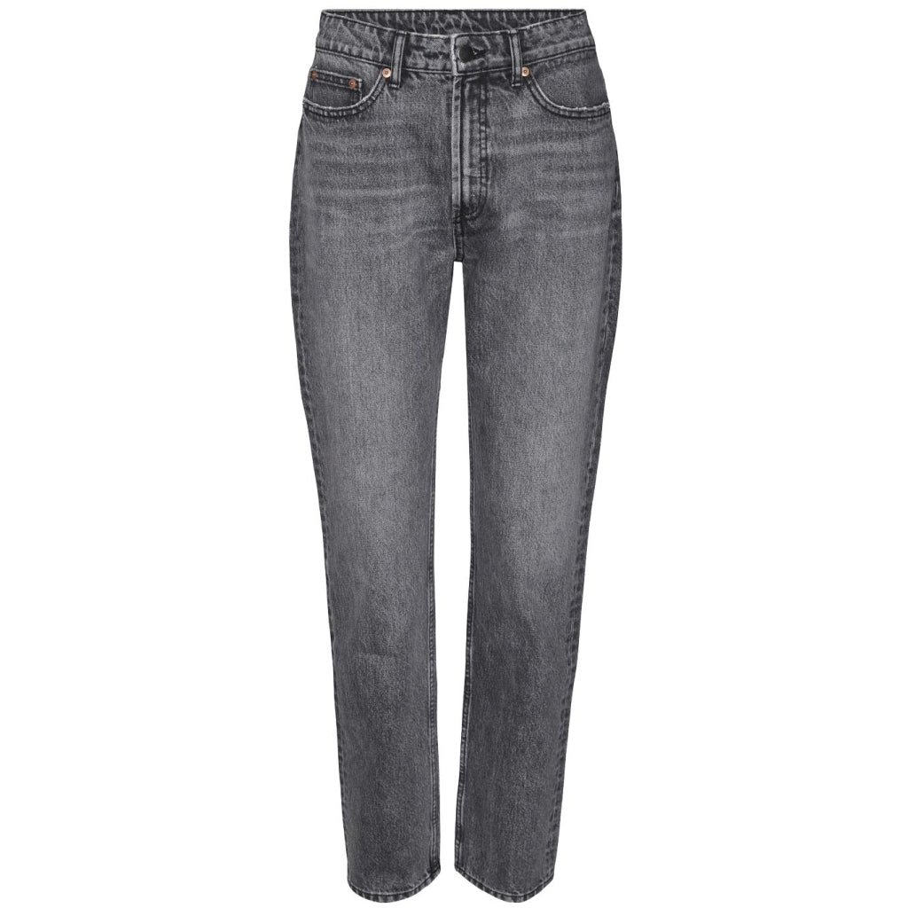 6: VERO MODA dame jeans VMHAILEY - Medium Grey Denim