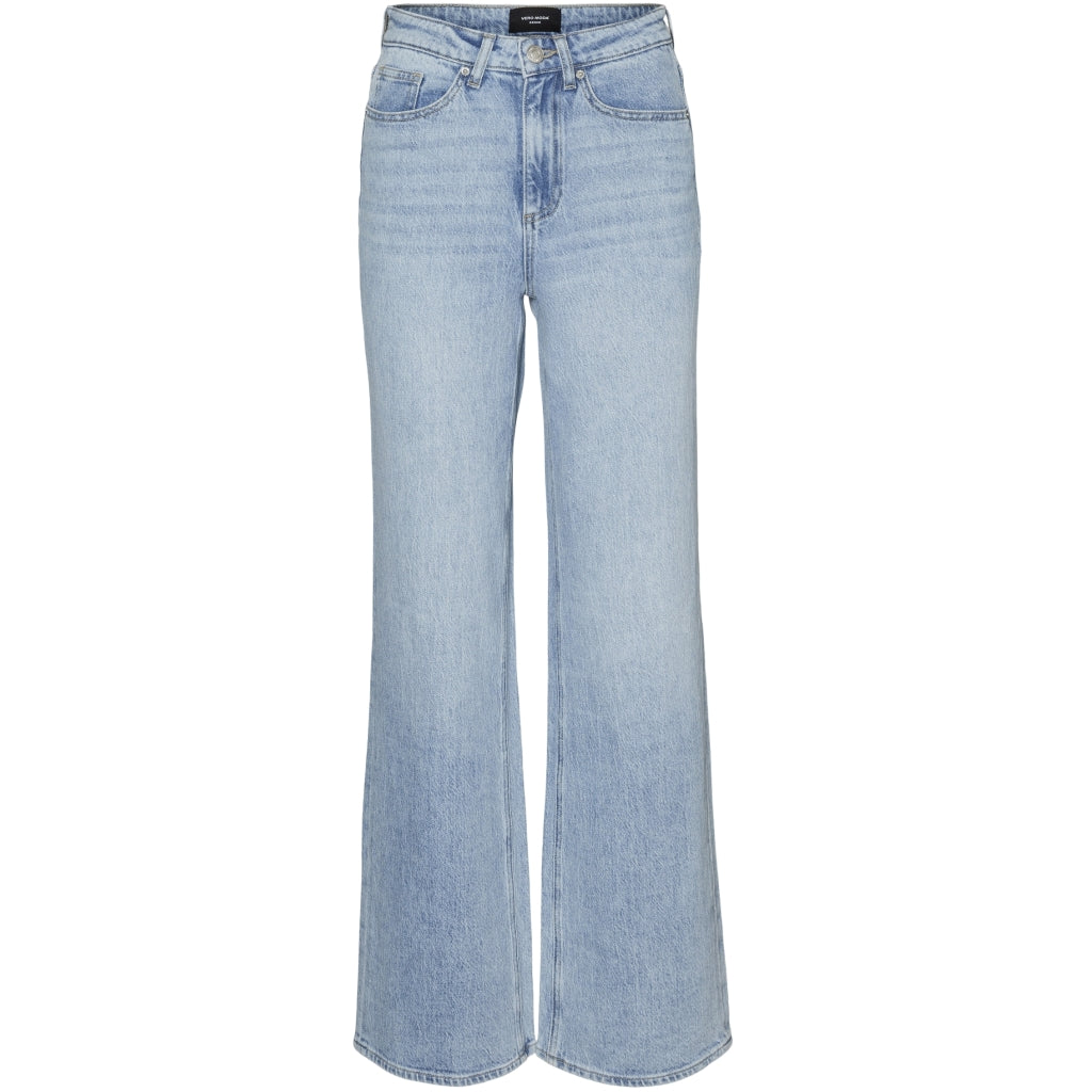 11: VERO MODA dame jeans VMTESSA - Light Blue Denim