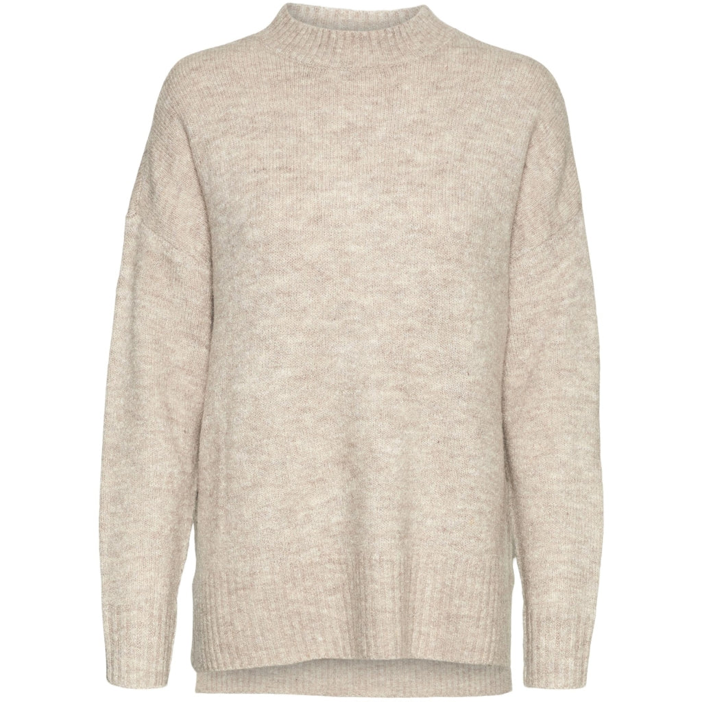 VERO MODA dame strik VMLEFILE - Birch W. MELANGE