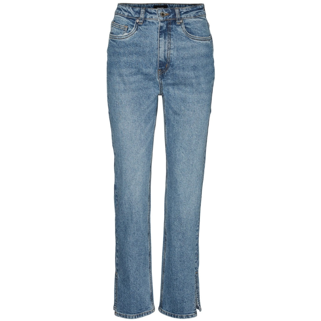 9: Vero Moda dame jeans VMELLIE - Light Blue Denim