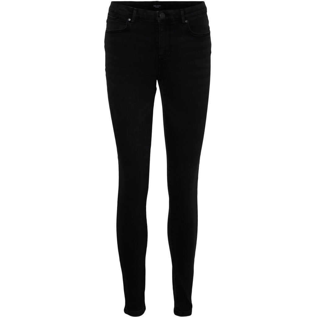 10: Vero Moda dame skinny jeans Vmjune - Black