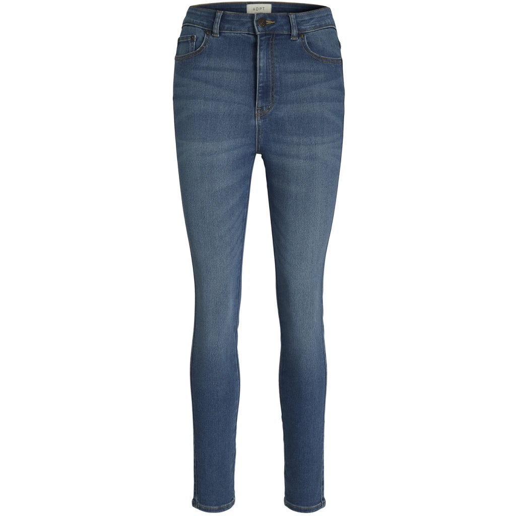 ADPT dame jeans ADPTMAH SKINNY - Medium blue denim