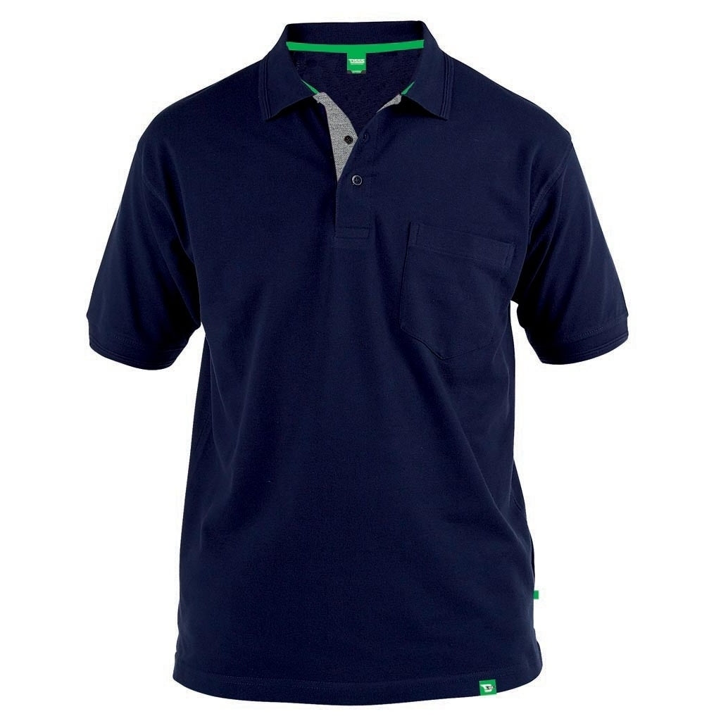 DUKE D555 POLO Herre Grant Plus - Navy