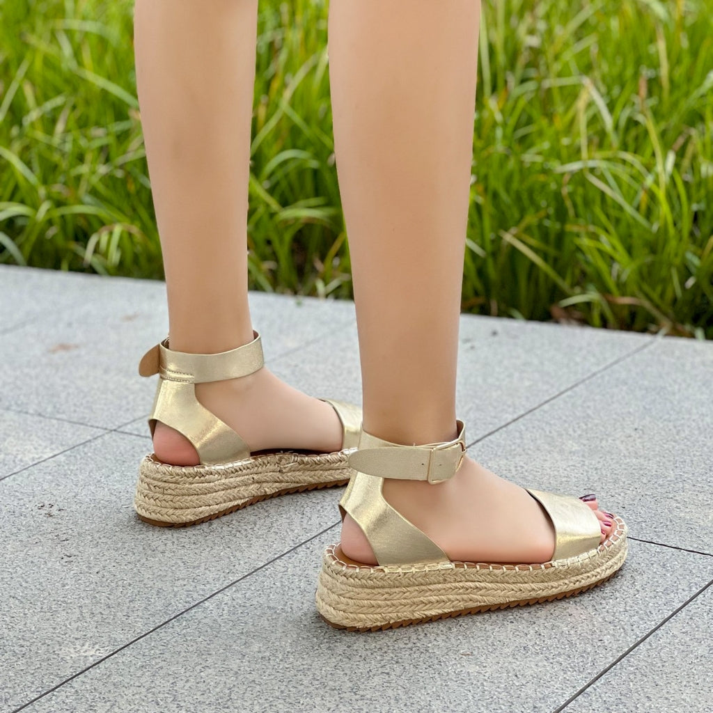 Dame Sandal 77-324 - Gold