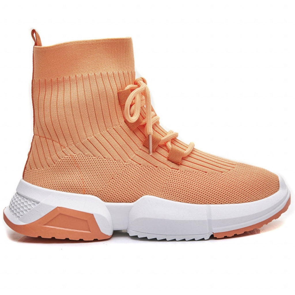 Se Dame Sneakers 6216 - Orange hos Klædeskabet.dk