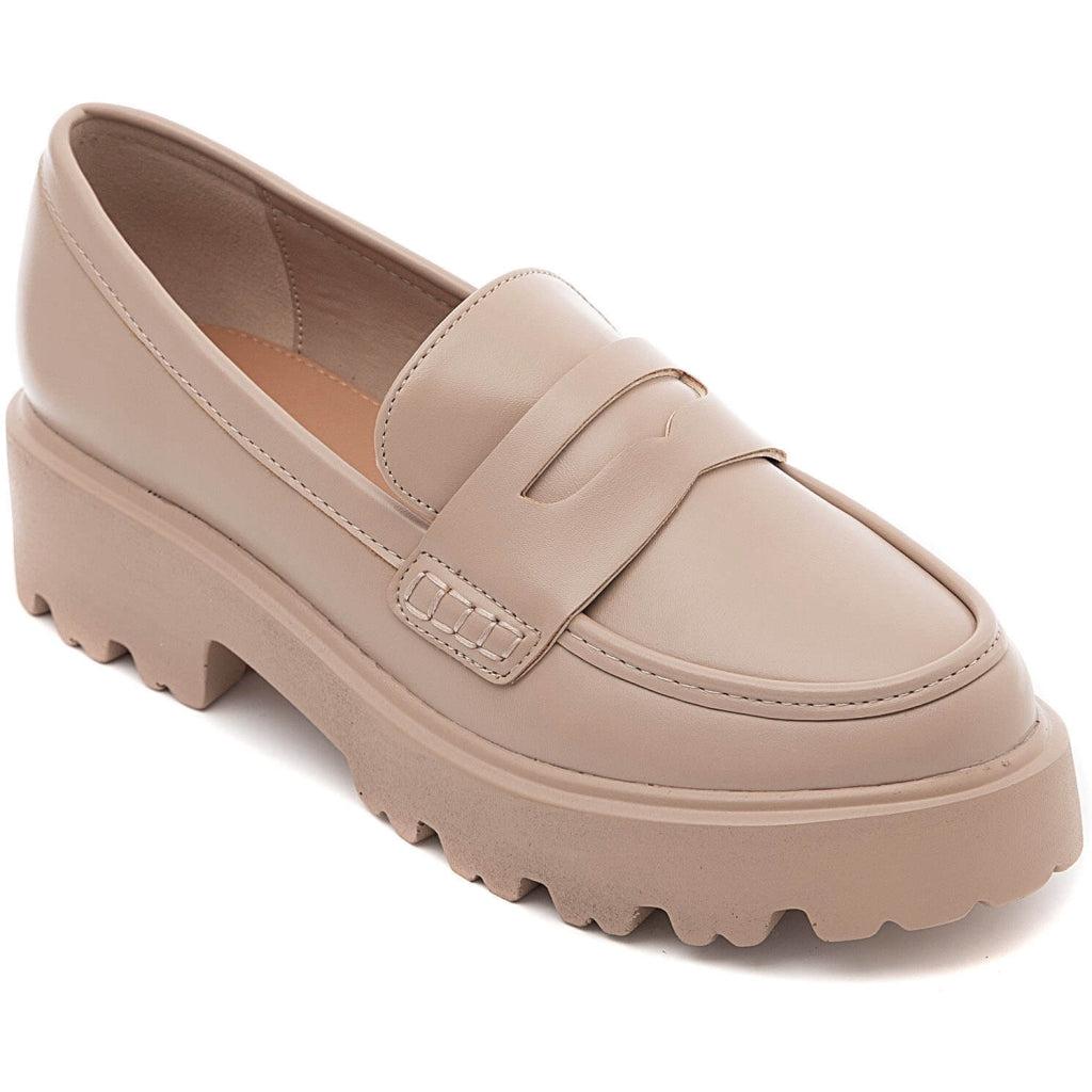 9: Dame loafers 3976 - Beige