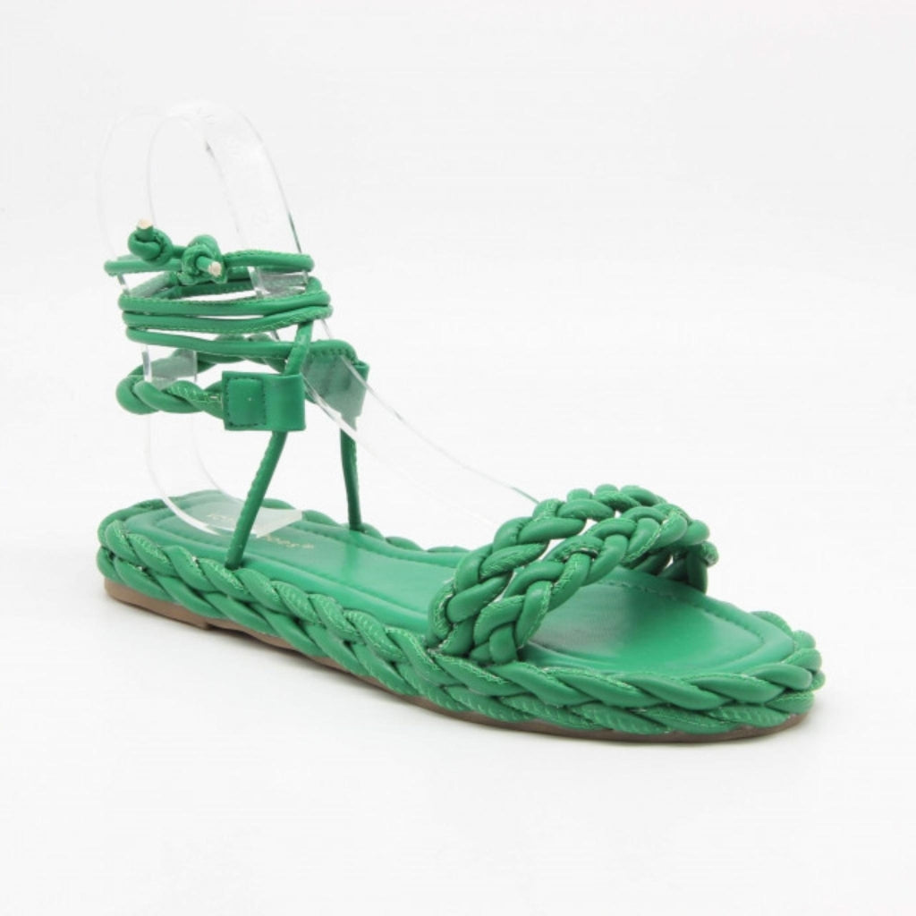 Dame sandal 3598 - Green