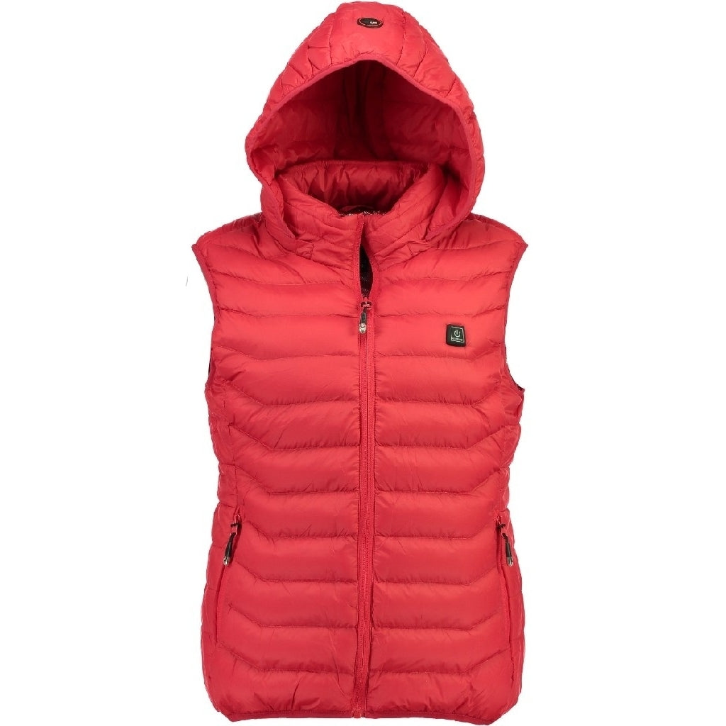 #3 - GEOGRAPHICAL NORWAY Vest Dame WARM UP VEST - Red