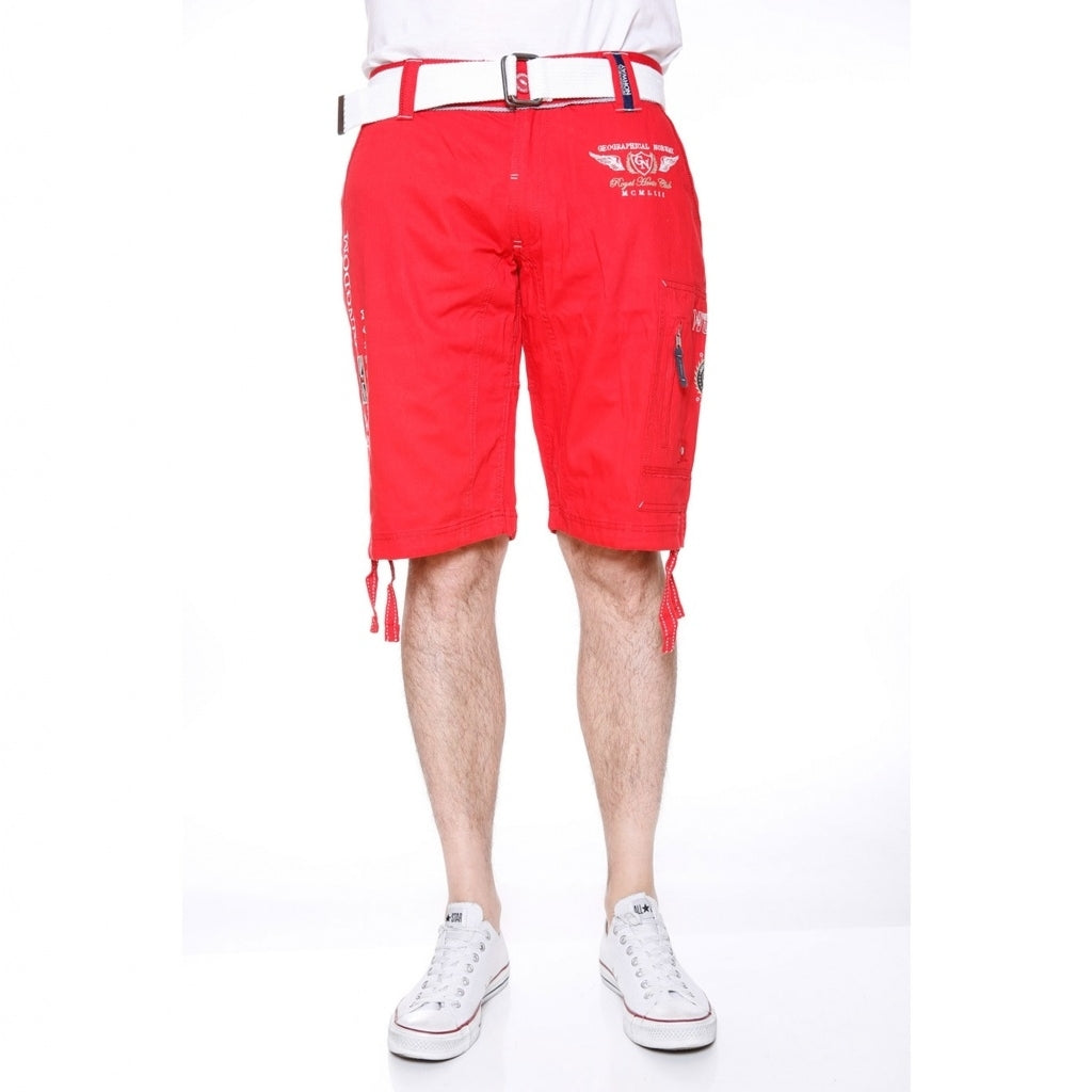 Se Geographical Norway Børne Shorts Pastrami - Red hos Klædeskabet.dk