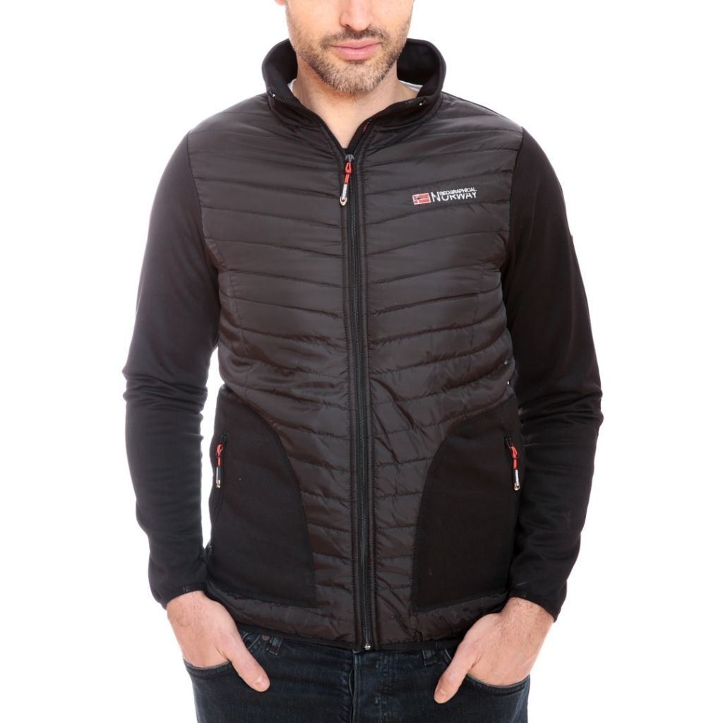 Se Geographical Norway Herre Softshell Jakke Tirion - Black hos Klædeskabet.dk