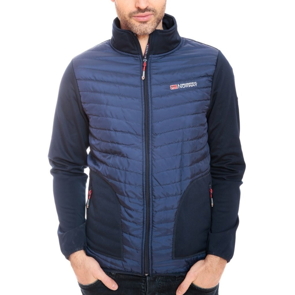 Se Geographical Norway Herre Softshell Jakke Tirion - Navy hos Klædeskabet.dk