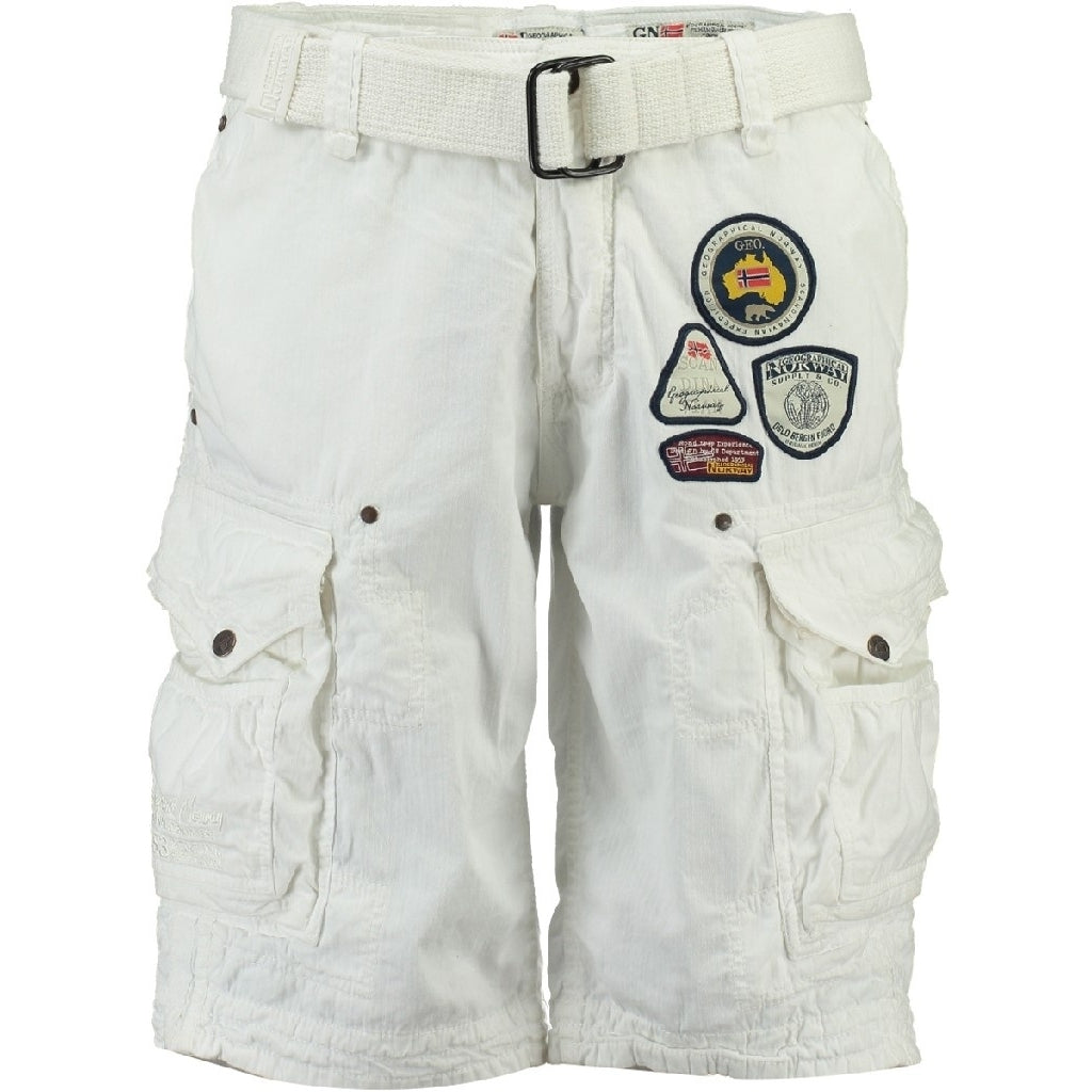 Billede af Geographical Norway børne shorts presbul - White