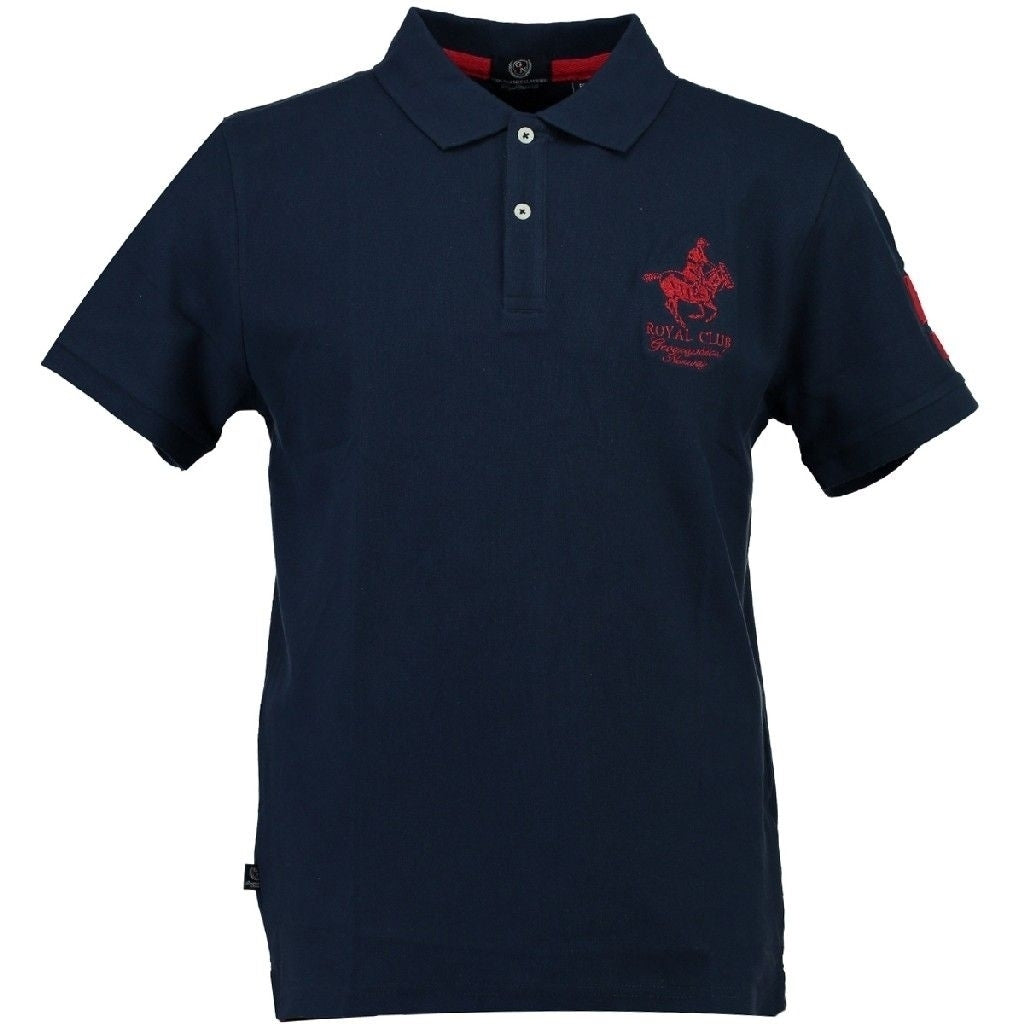 Geographical Norway herre polo kampai - Navy