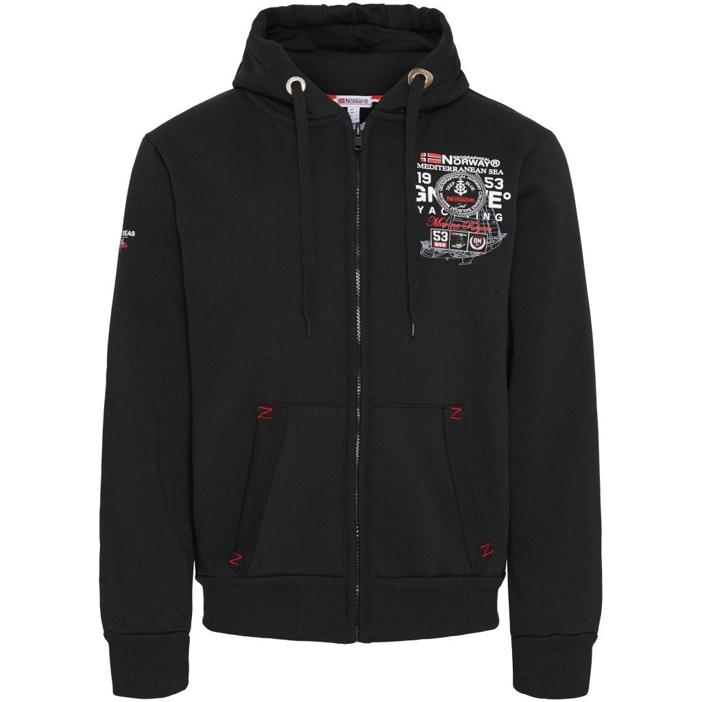 #2 - Geographical Norway sweatshirt Glack Navy - Black