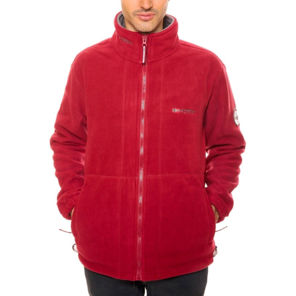 Billede af Georaphical Norway Mænd Fleece Trøje Korleon - Red