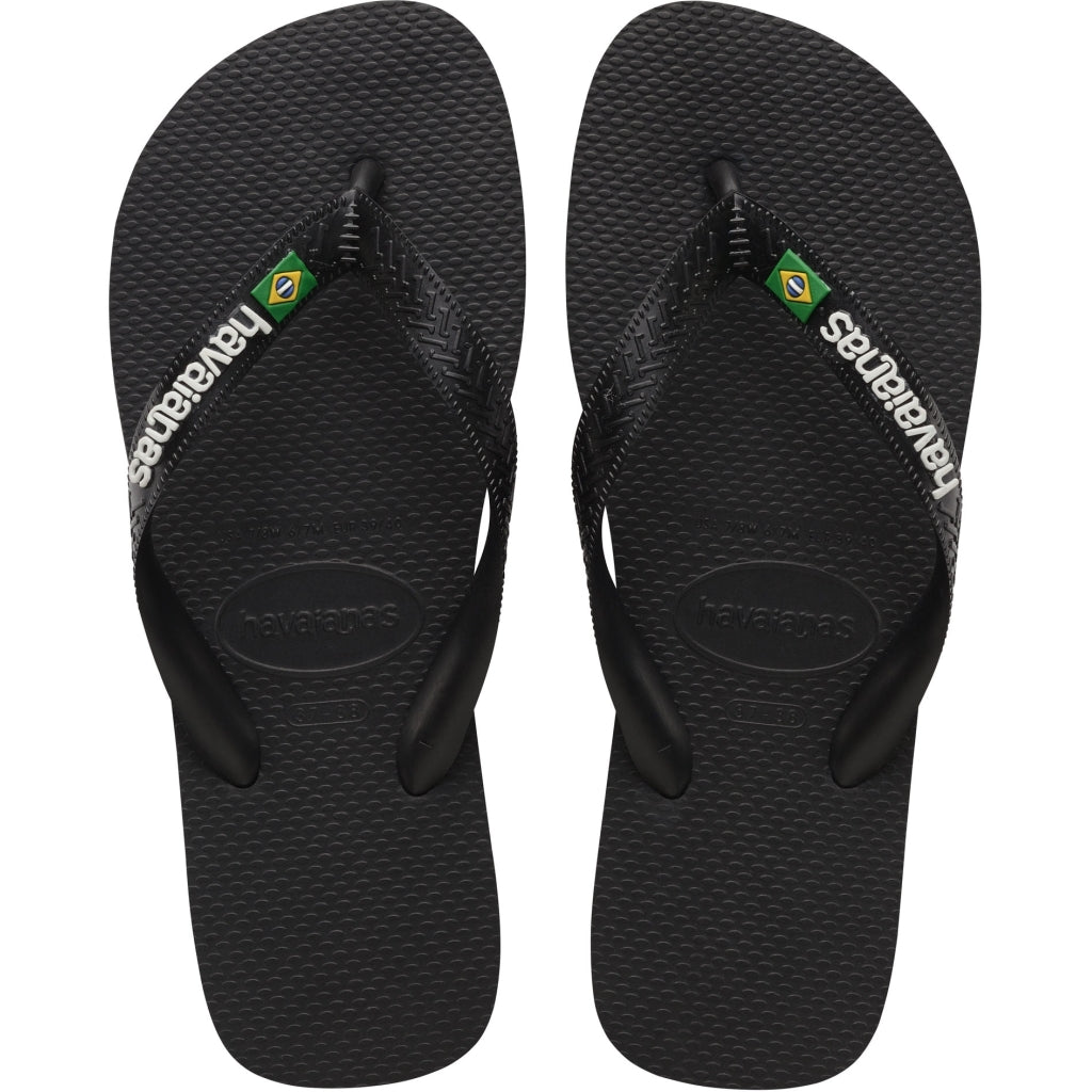 Billede af Havaianas Slippers Unisex Brazil Logo 4110850 - Black1069