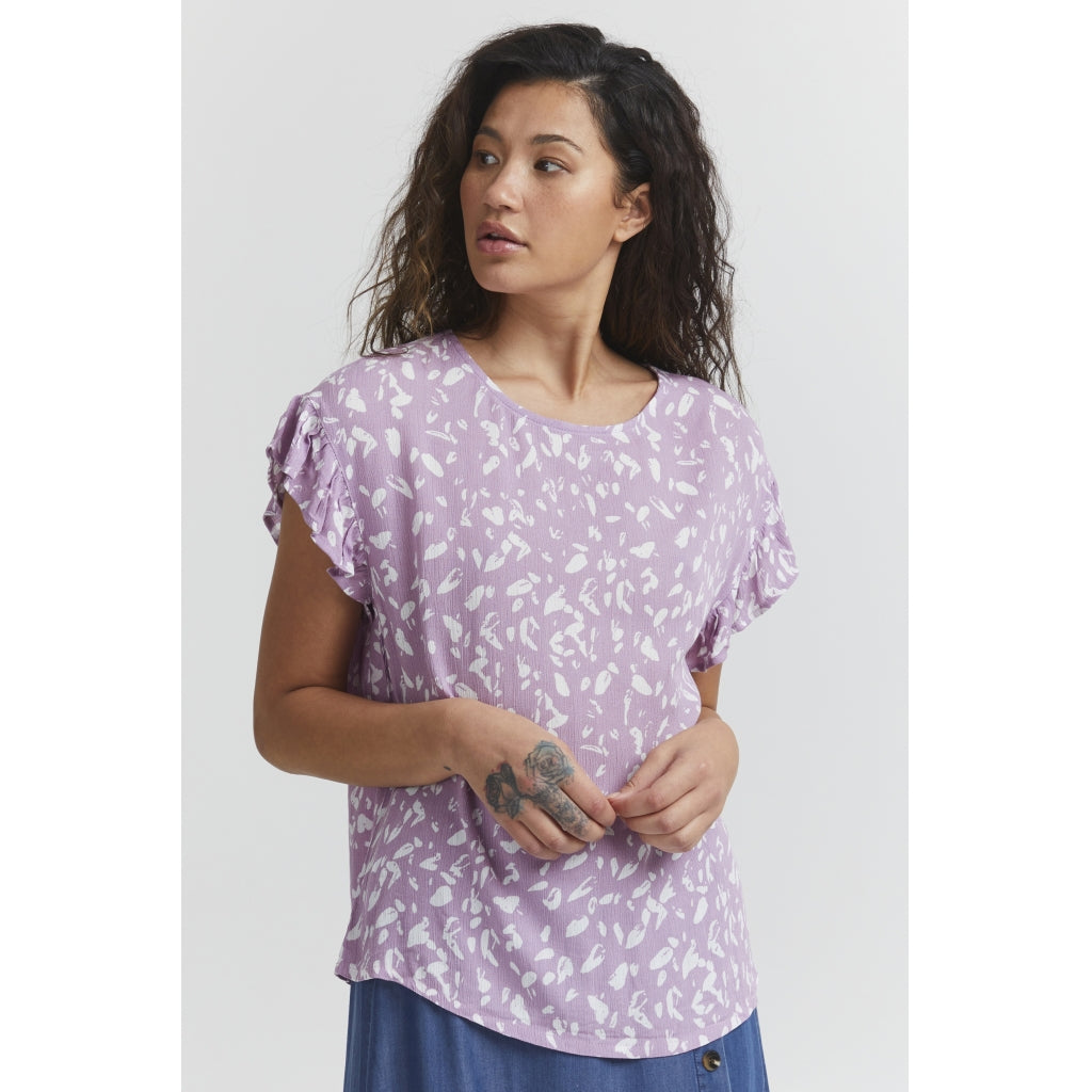 Billede af ICHI dame bluse IHMARRAKECH - Lavender Mist