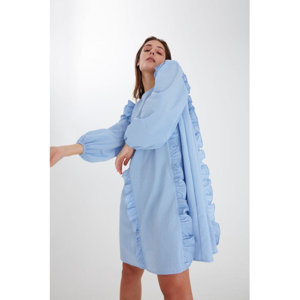 Billede af ICHI dame kjole IXSILVIA - Cashmere Blue