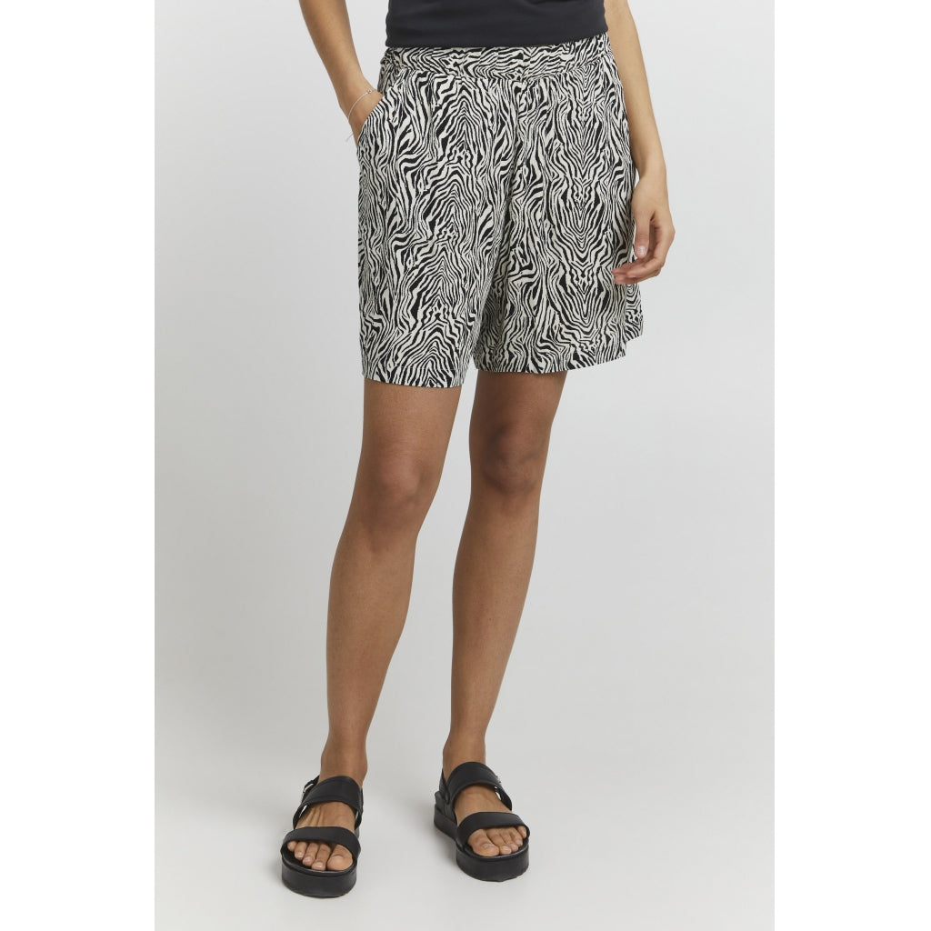 Billede af ICHI dame shorts IHMARRAKECH - Birch