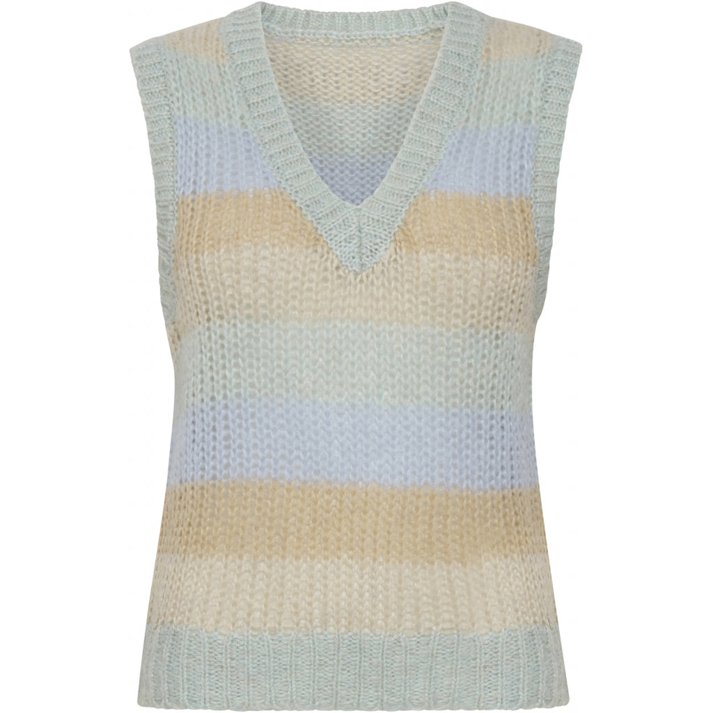 Billede af ICHI dame vest IXJULIETTE - Cashmere Blue