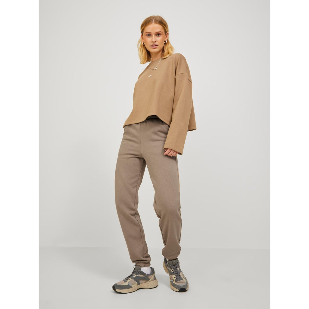 Billede af JJXX dame sweatpants JXABBIE - Brindle WHITE JJXX LOGO