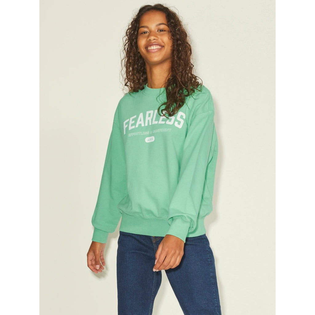 Calvin Klein Sweatshirt - Terry Half-Zip - Green Haze
