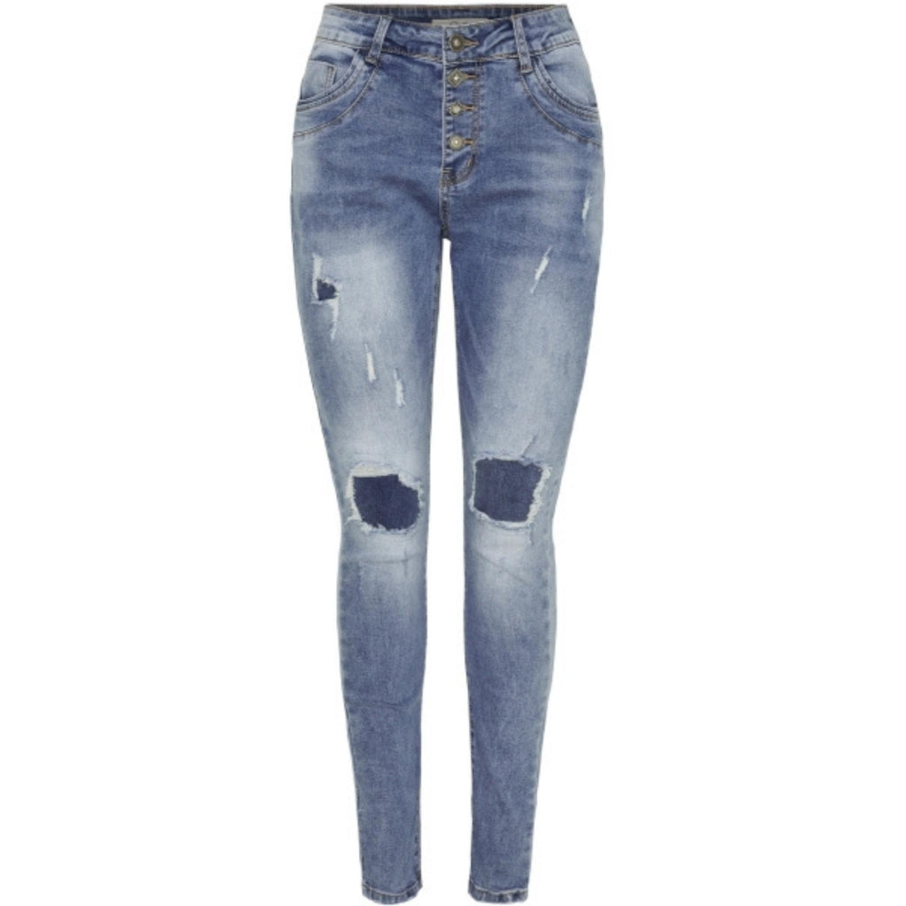 Billede af Jewelly dame jeans JW2257 - Denim