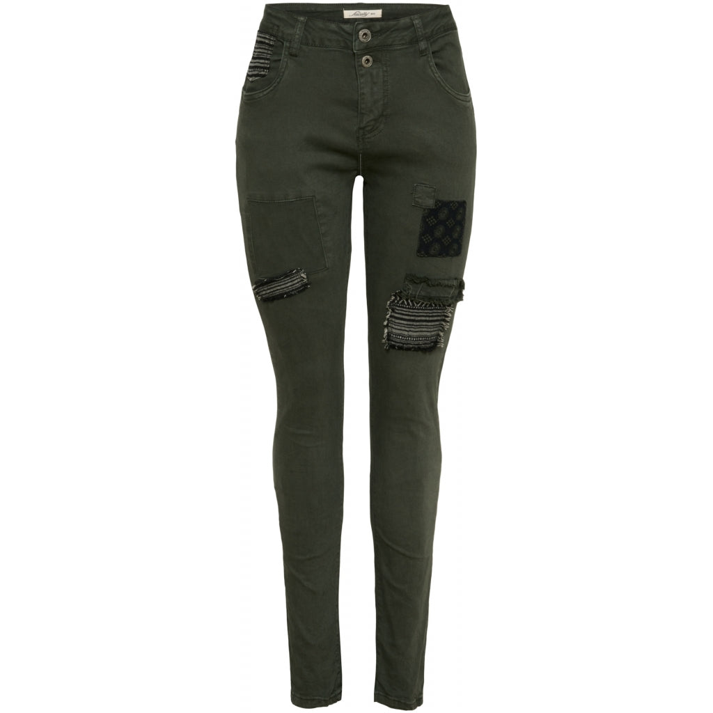 Billede af Jewelly dame jeans JW7048-4 - Military