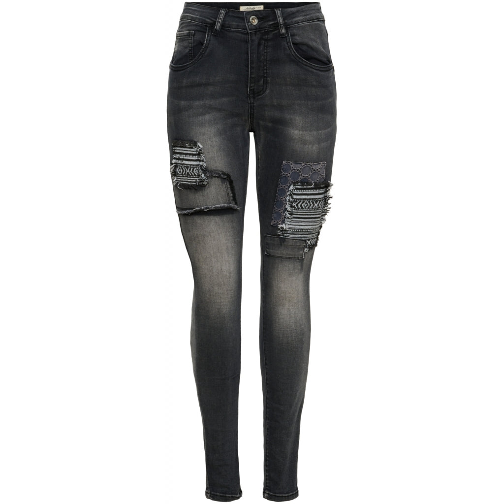 Billede af Jewelly dame jeans JW7083 - Black