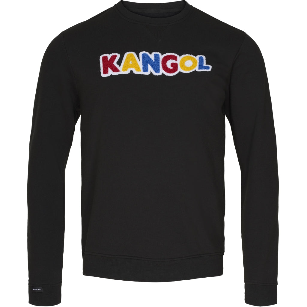 Se Kangol Sweatshirt Herre QuestCrew - Black hos Klædeskabet.dk