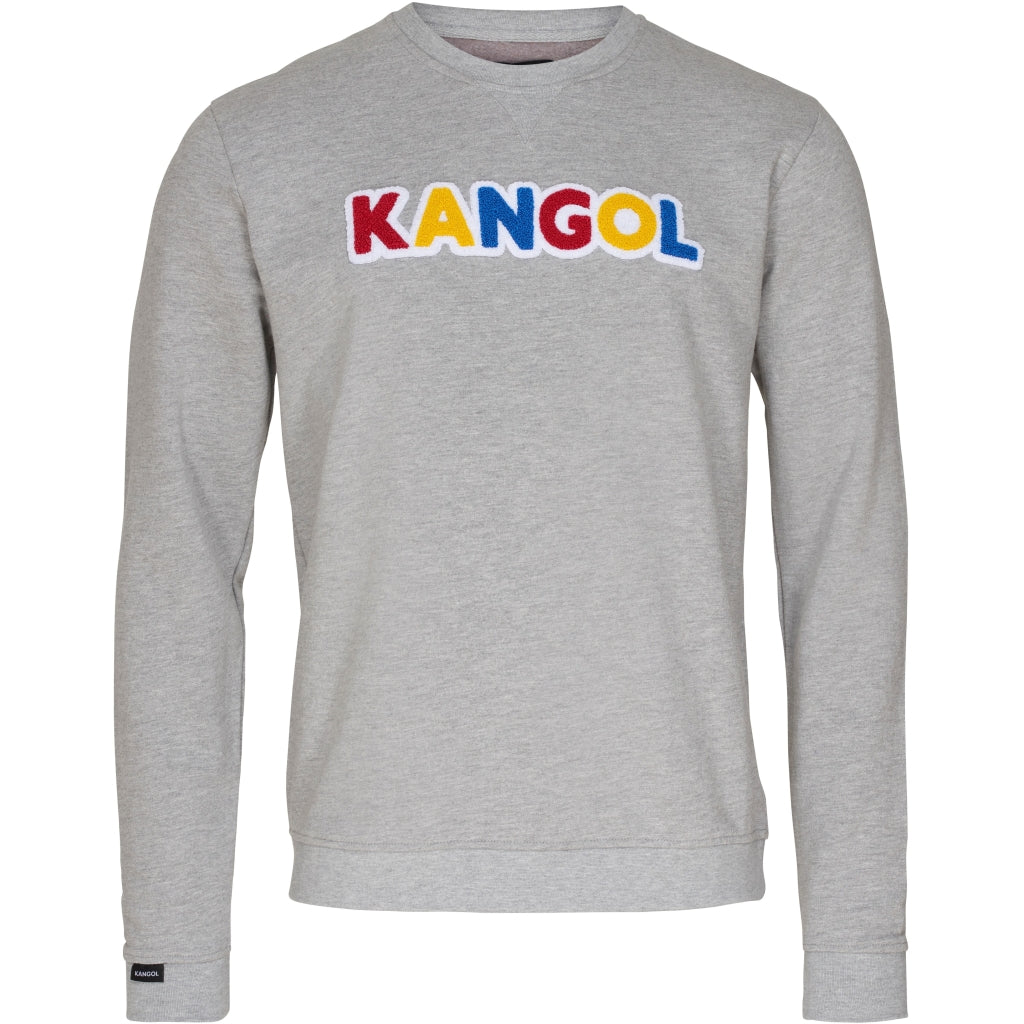 Se Kangol Sweatshirt Herre QuestCrew - Grey hos Klædeskabet.dk