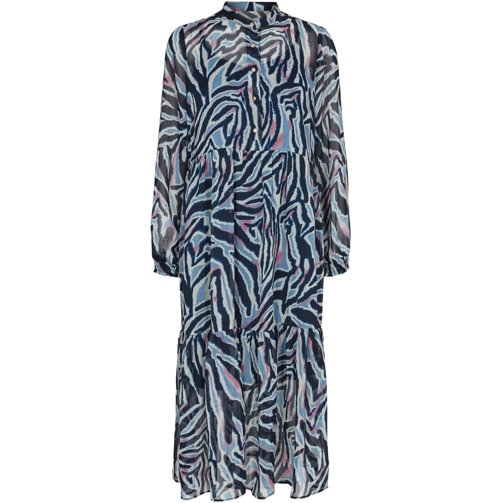 Liberte dame kjole MAGGIE – Blue Zebra